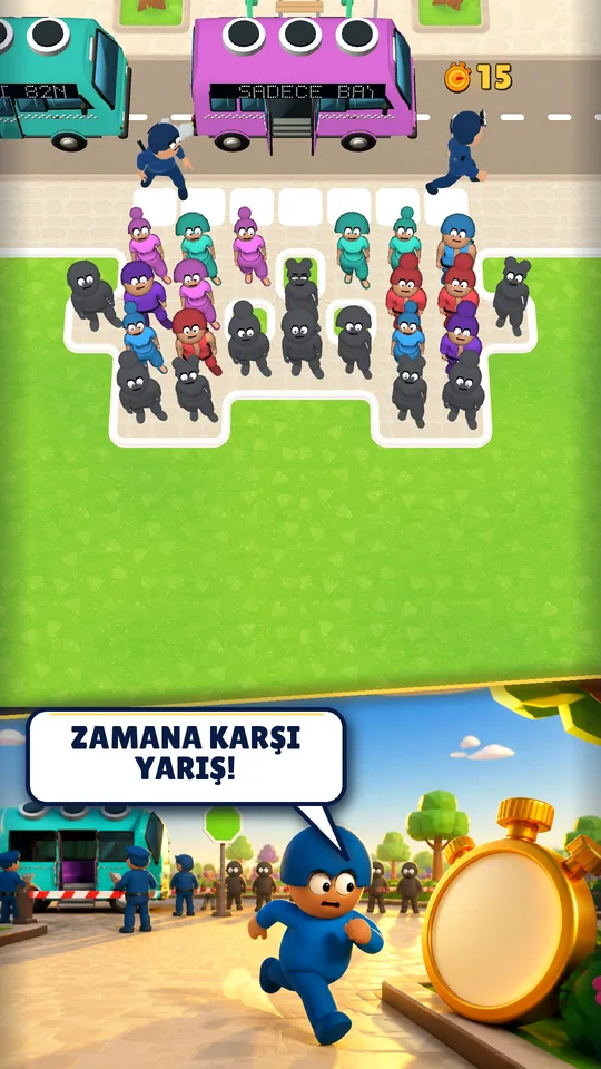 Dolmuş Kuyruğu süreli polis bölümü